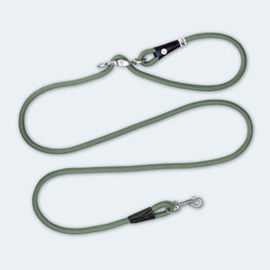 Size-adjustable, durable leash