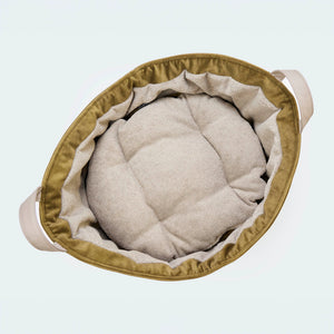 Cosy Dog Bed Velvet Deluxe - Hundebett für Dackel und kleine Hunde