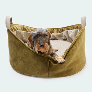 Orthopedic dog bed Velvet Deluxe