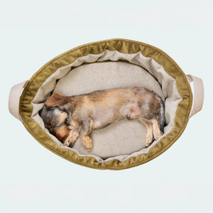 Cosy Dog Bed Velvet Deluxe - Hundebett für Dackel und kleine Hunde