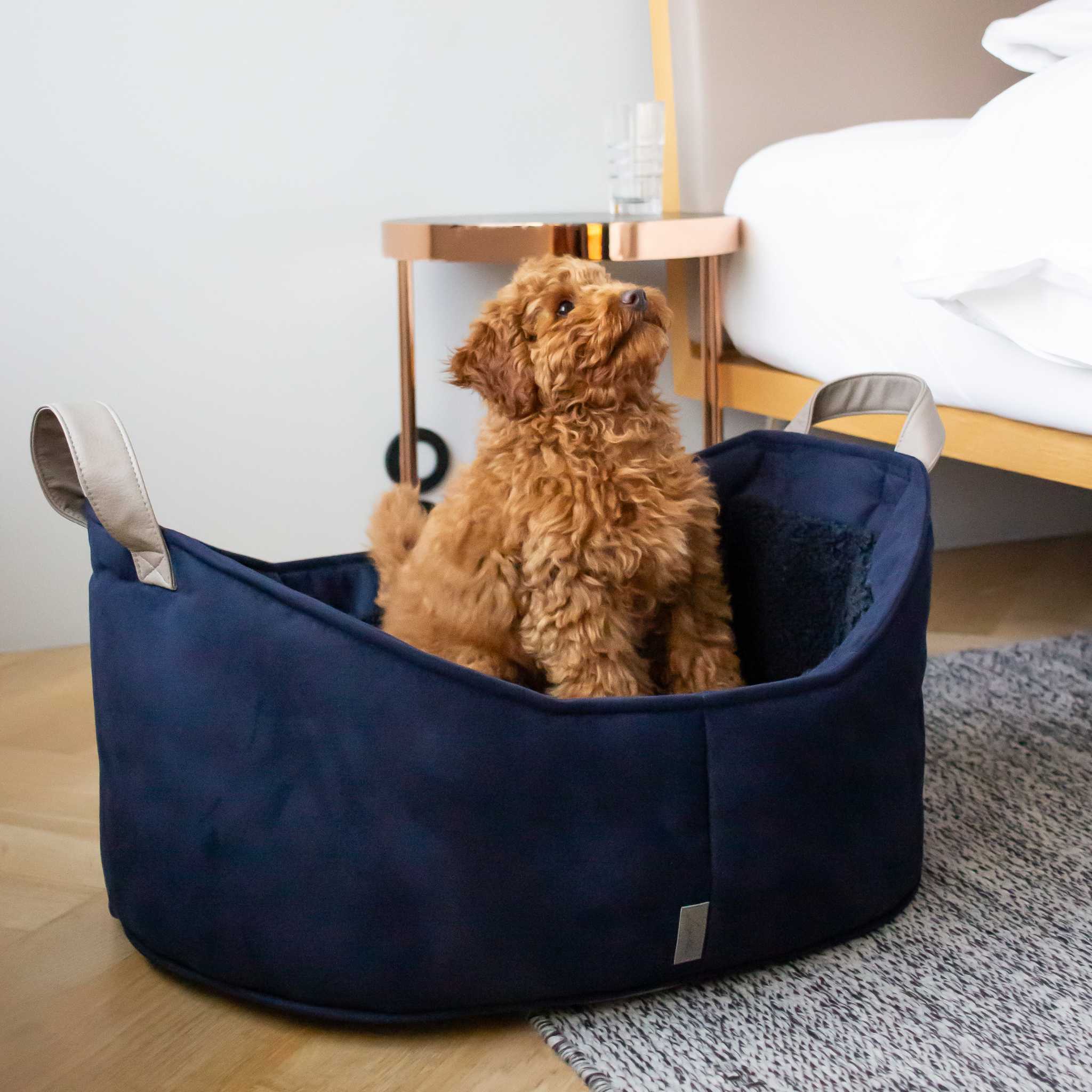 Leopolds finest - Hundebett Reisebett navy [navy]