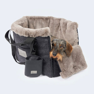 CosyBag Kitzbühel - Loden dog bag for dachshunds and small dogs