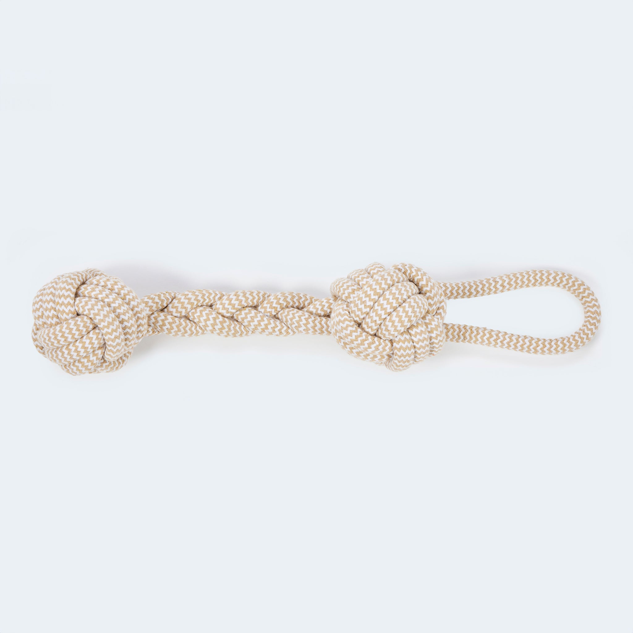 Toy for dogs - braided bone made of rope