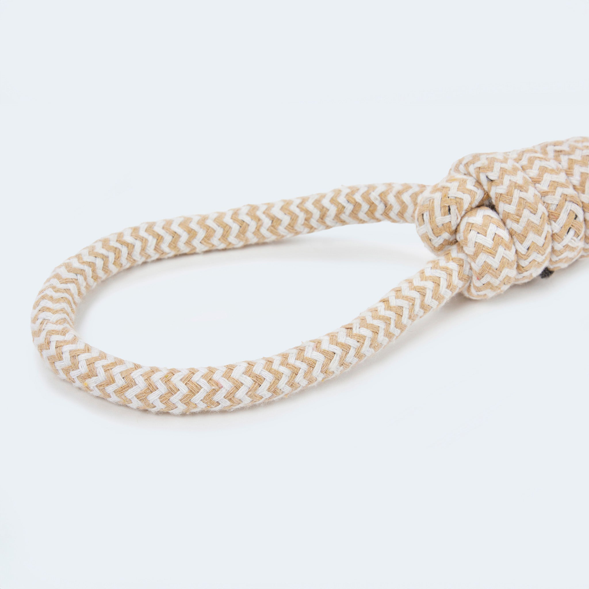 Toy for dogs - braided pull rope