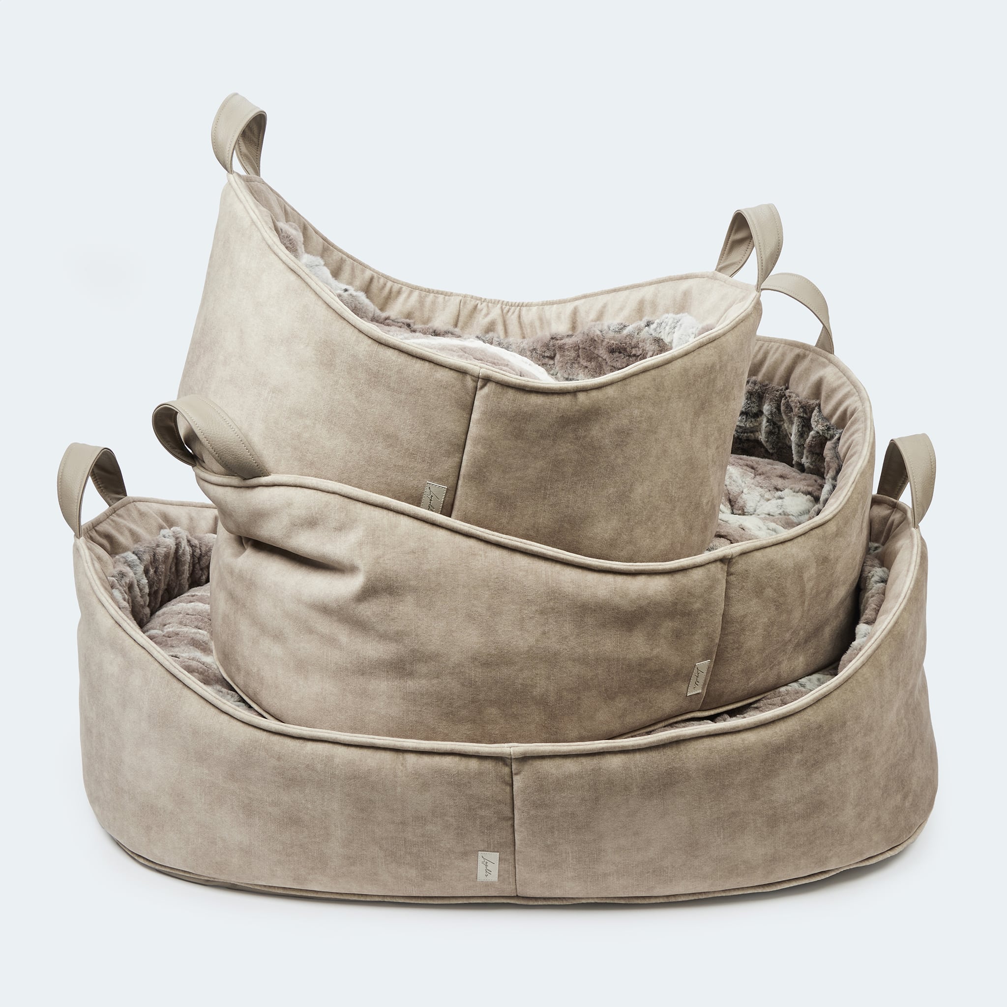 Cosy Dog Bed Velvet - Dog bed in lynx look