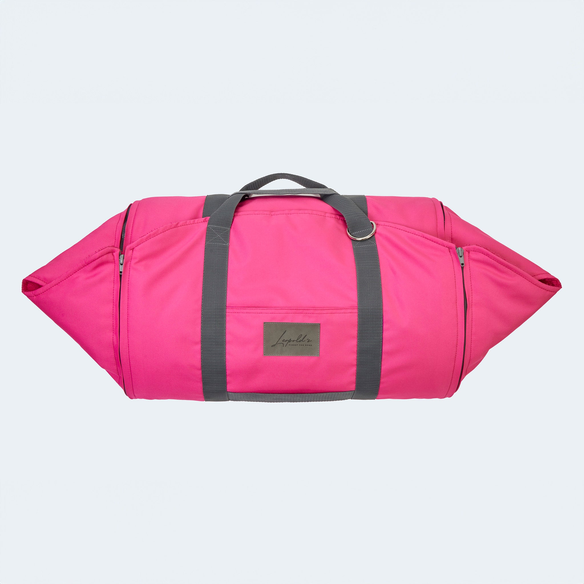 4 in 1 Travel Bag Allrounder – Hundetasche und Decke in einem [pink]