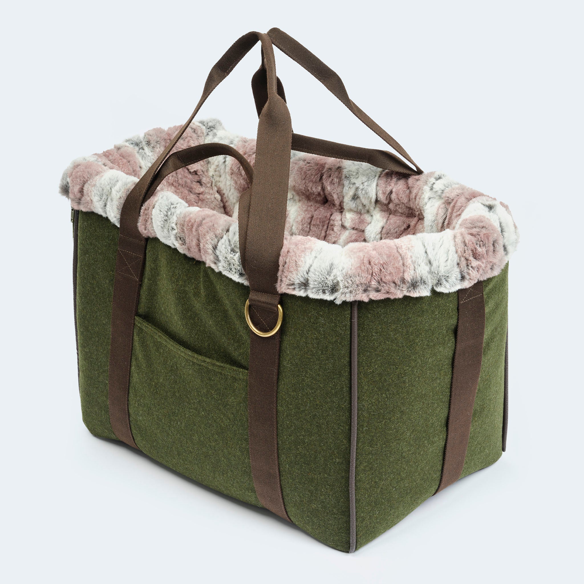 CosyBag Munich - Loden dog bag for dachshunds and small dogs