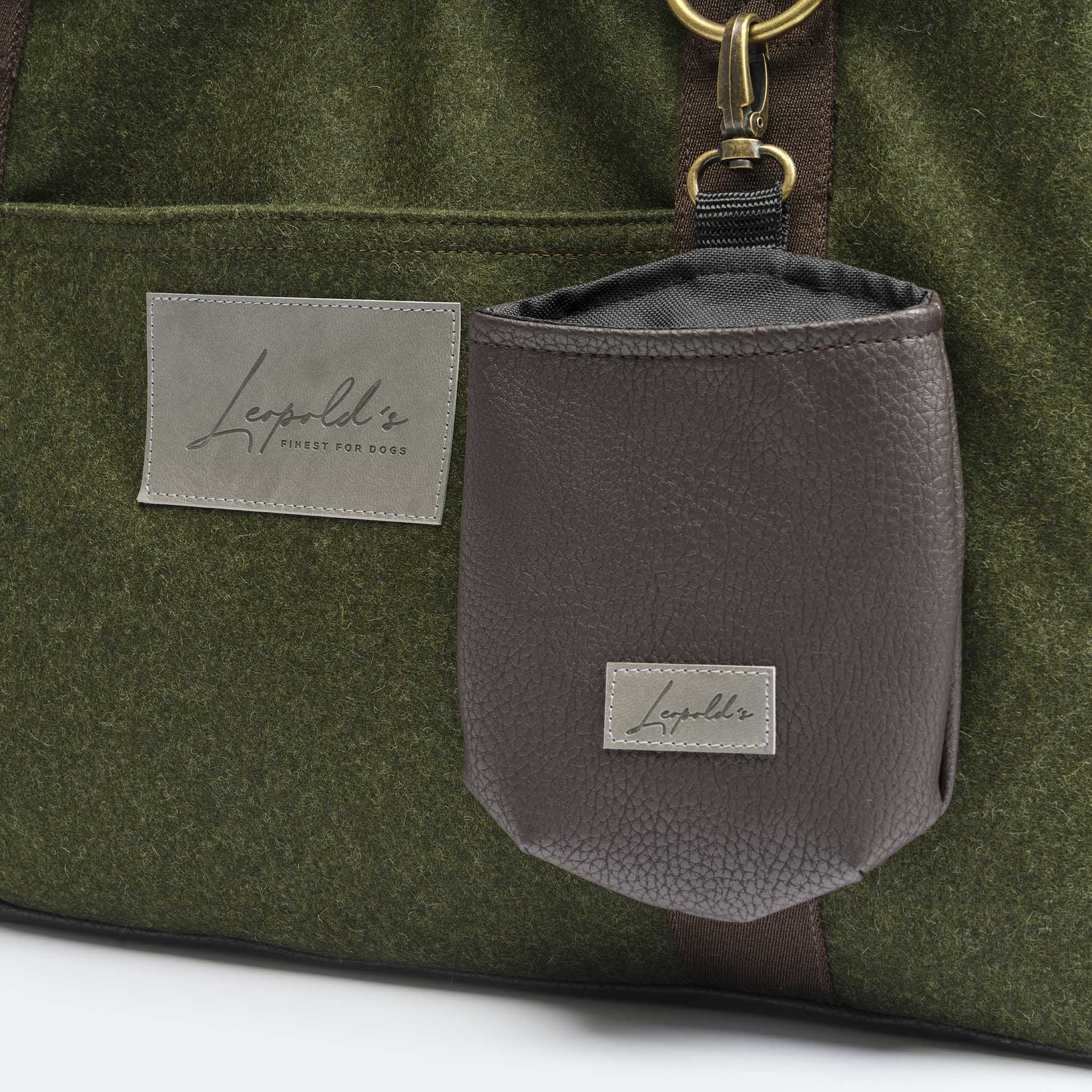 CosyBag Munich - Loden dog bag for dachshunds and small dogs