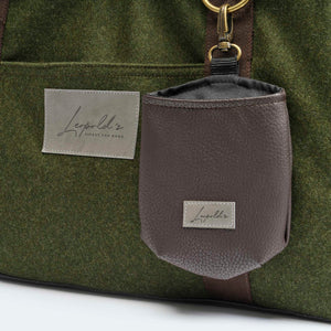 CosyBag Munich - Loden dog bag for dachshunds and small dogs