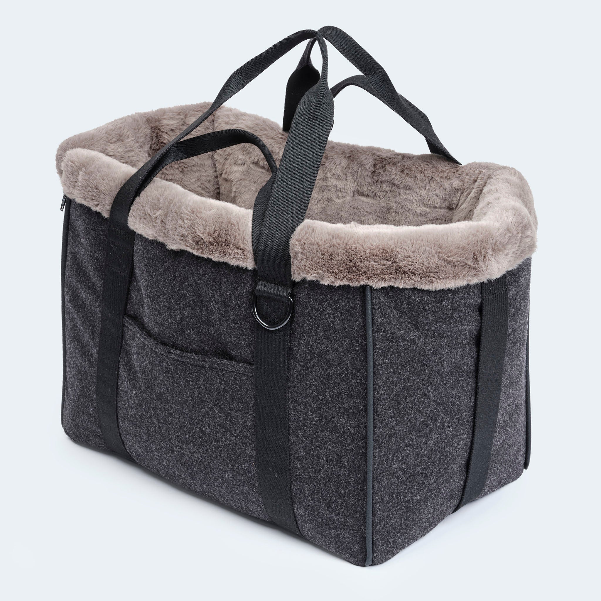 CosyBag Kitzbühel - Hundetasche aus Loden für Dackel und kleine Hunde