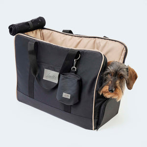 Transport bag and flight bag for dachshunds and small dogs Leopold's