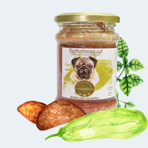 Hundefutter Truthahnragout 200g